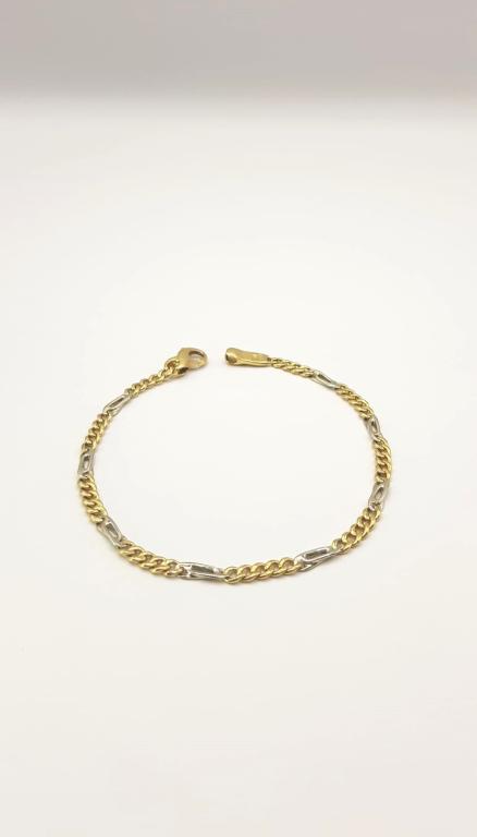 Bracciale in Oro giallo e bianco