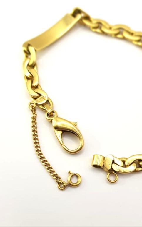 Bracciale con targhetta