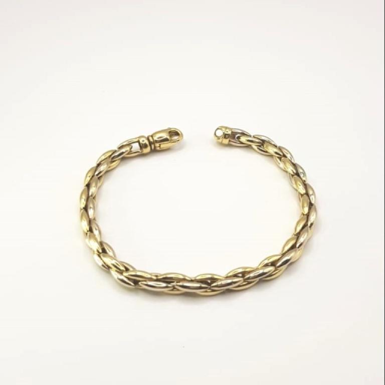 Bracciale maglia spiga