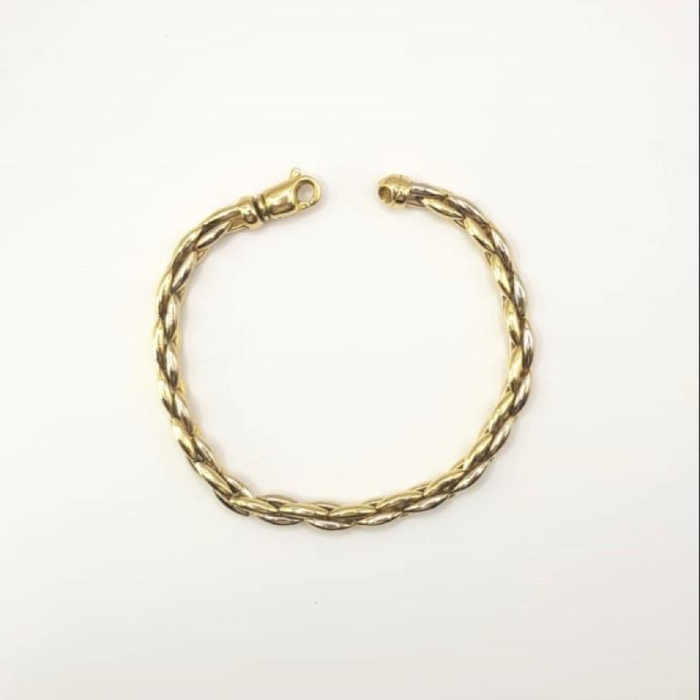 Bracciale maglia spiga