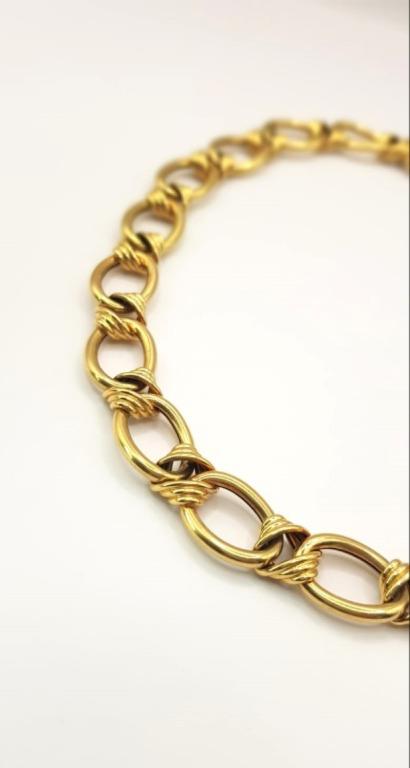 Collana maglia intrecciata
