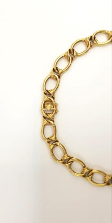 Collana maglia intrecciata