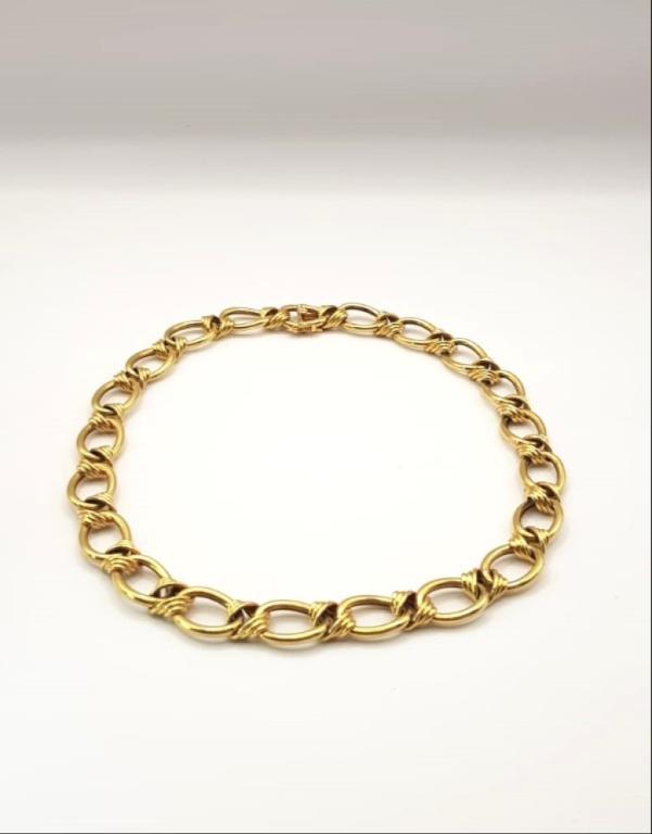 Collana maglia intrecciata