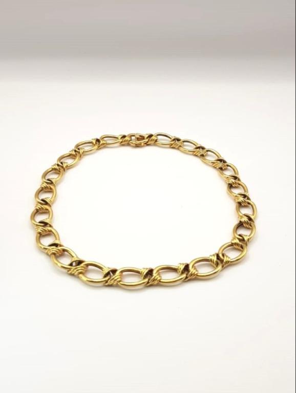 Parure maglia intrecciata in SCONTO