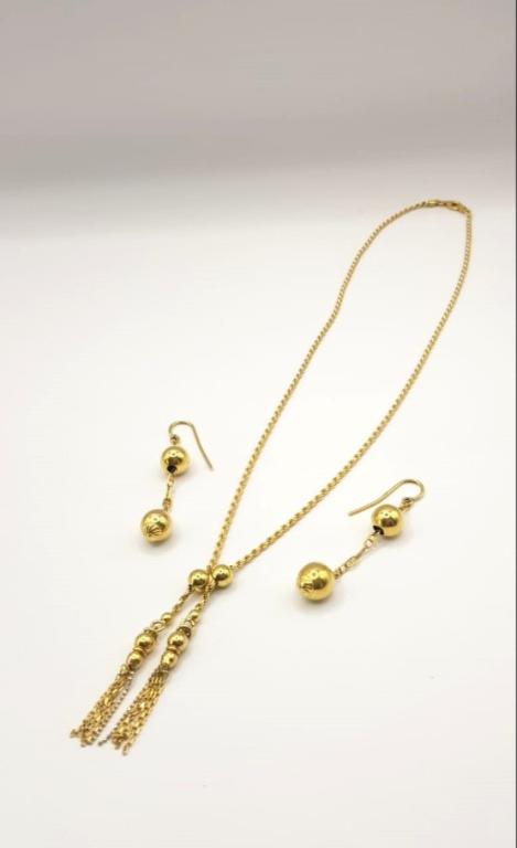 Parure sfere e nappine in SCONTO