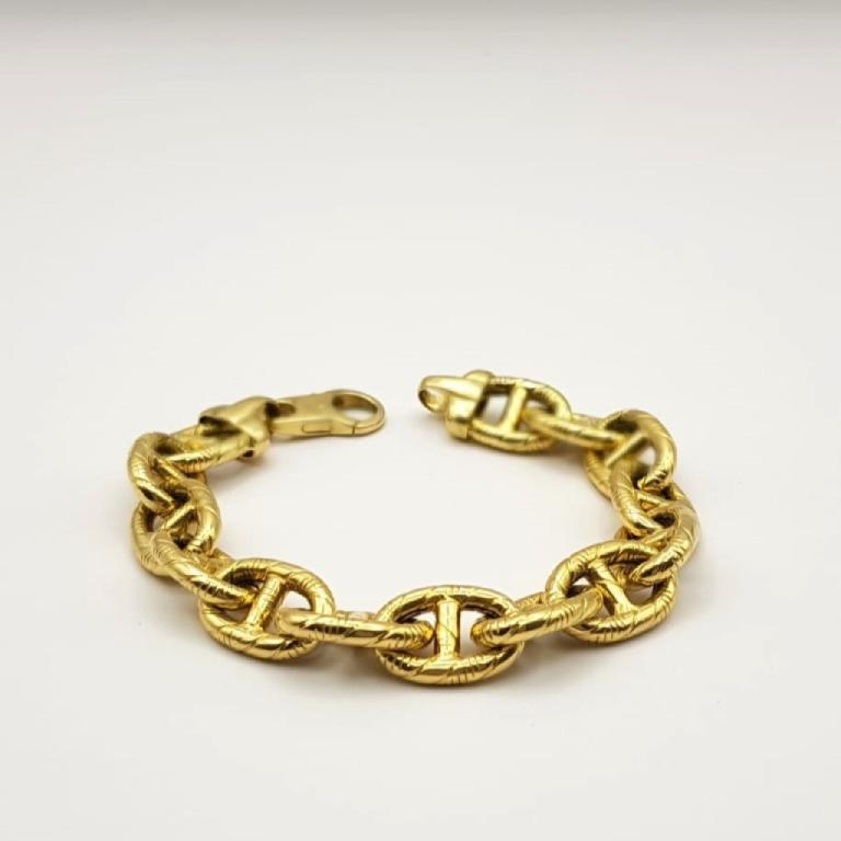 Bracciale maglia marina grande