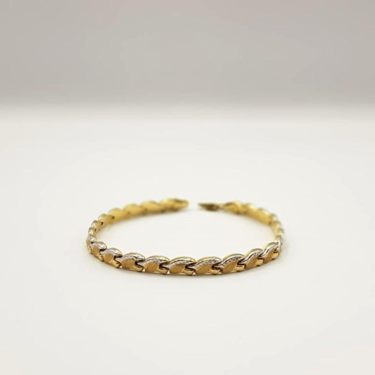 Bracciale con motivo a onda