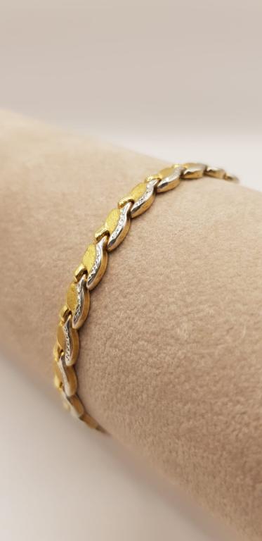 Bracciale con motivo a onda