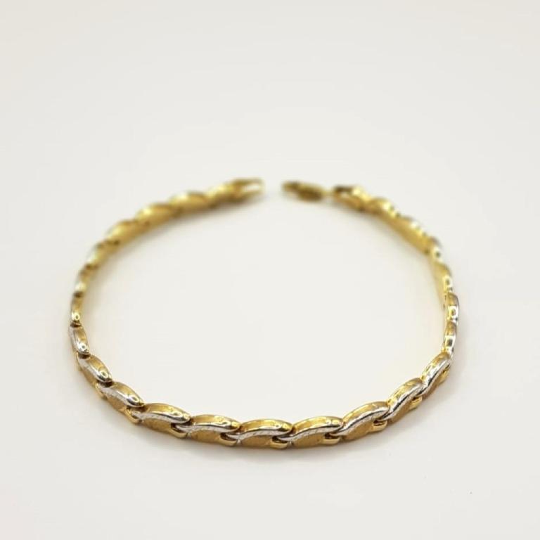 Bracciale con motivo a onda