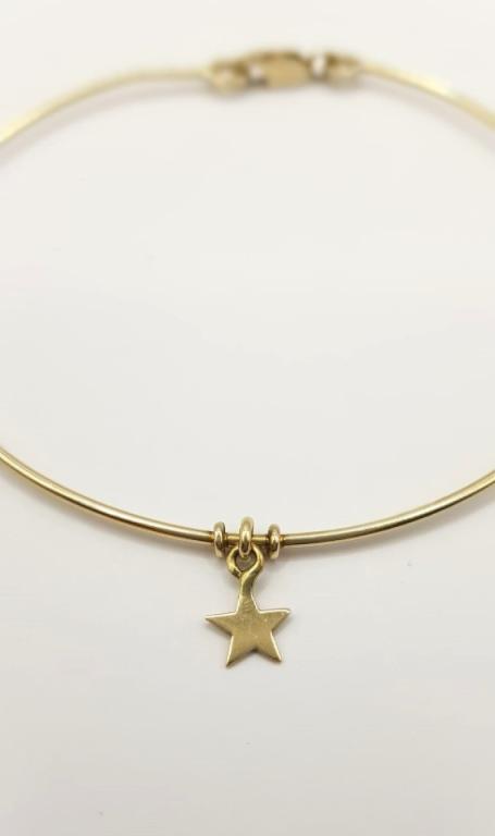 Bracciale rigido con stella