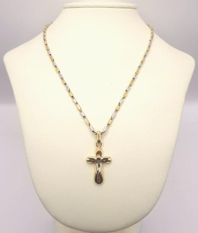 Collana con croce Cristo in SCONTO