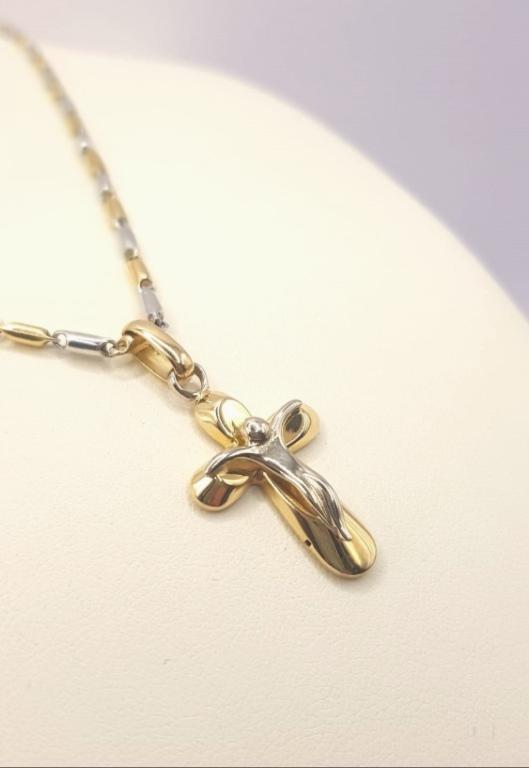 Collana con croce Cristo in SCONTO