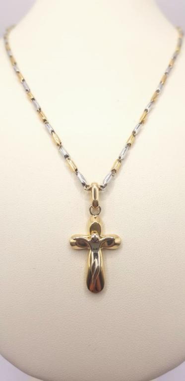 Collana con croce Cristo in SCONTO