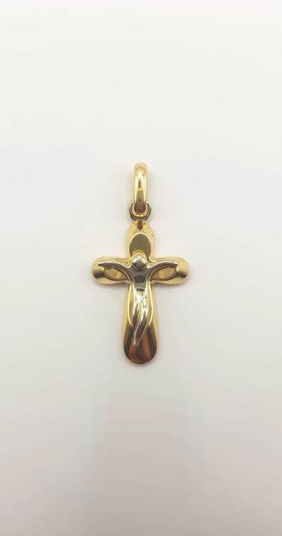Ciondolo a croce con Cristo