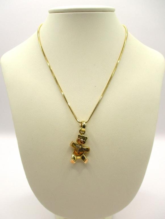 Collana fine con orsetto in SCONTO