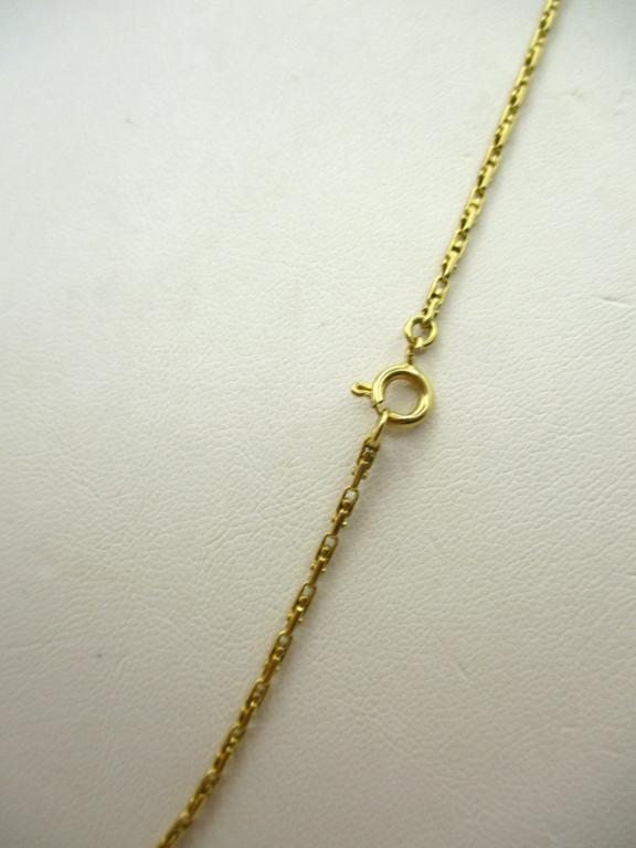 Collana con maglia traversino