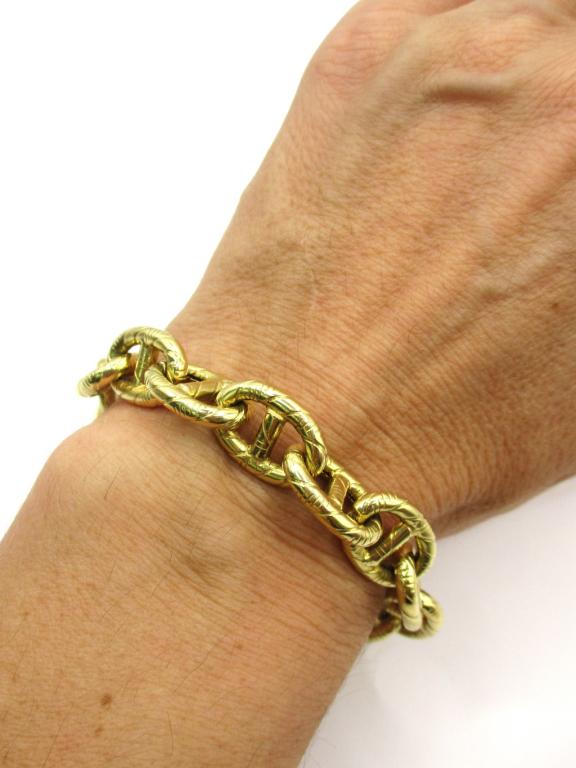 Bracciale maglia marina grande